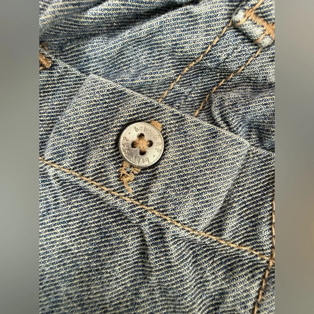 BABY GAP Toddler‎ Boys' Y2K Vintage High Waisted Straight Leg Denim Jeans 2XL